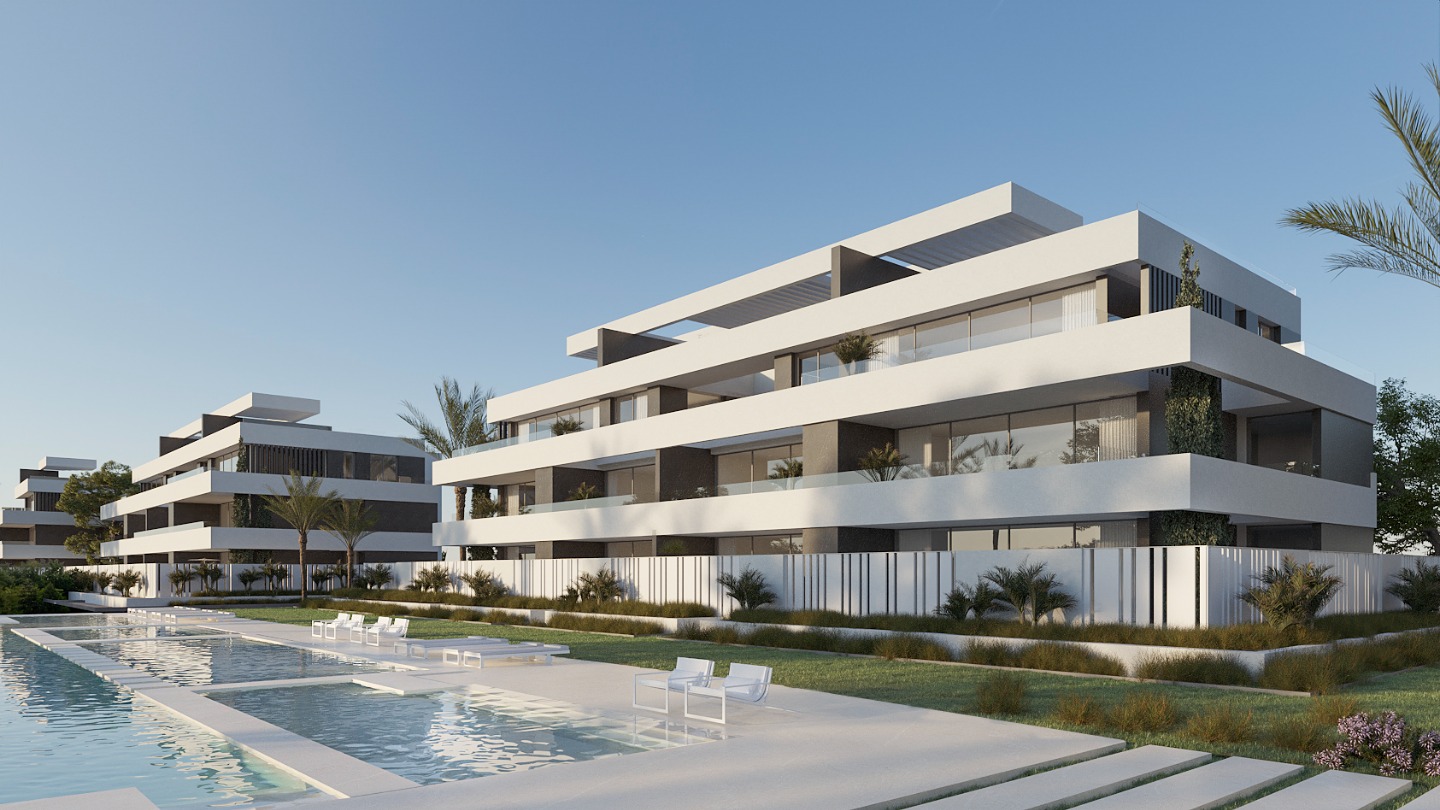 Lägenhet i Altea, Alicante, Spanien 2 sovrum, 80 kvm. Nr. 80804