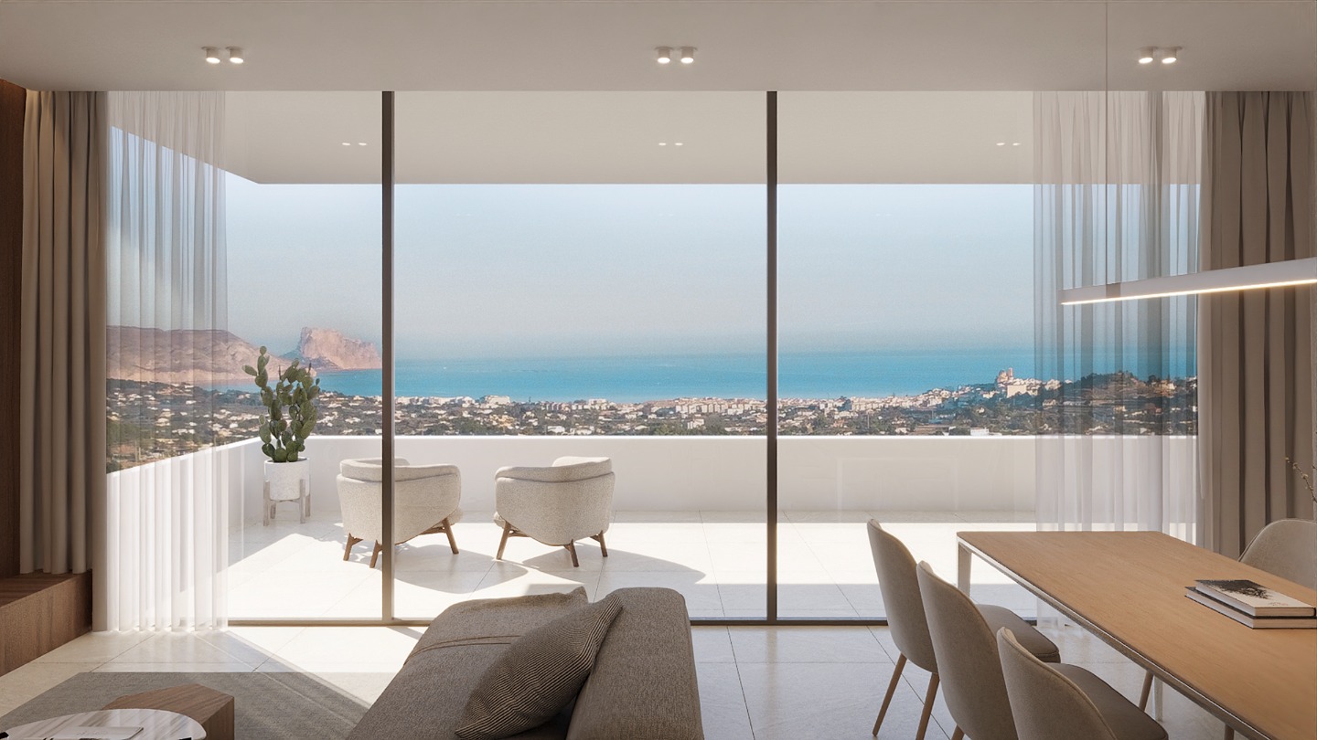 Lägenhet i Altea, Alicante, Spanien 2 sovrum, 80 kvm. Nr. 80804