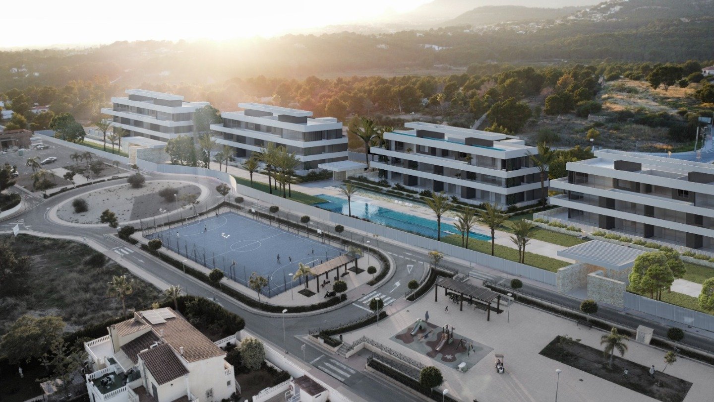 Lägenhet i Altea, Alicante, Spanien 2 sovrum, 80 kvm. Nr. 80804