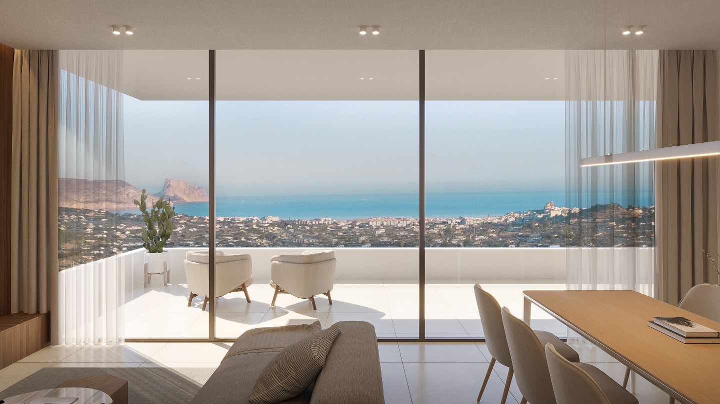Lägenhet i Altea, Alicante, Spanien 2 sovrum, 80 kvm. Nr. 80804