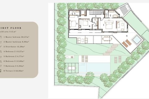 Villa en venta en Bendinat, Mallorca, España 4 dormitorios, 484 m2 No. 143459 - foto 7