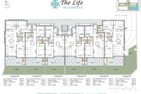 Apartamento en venta en Pilar de la Horadada, Alicante, España 3 dormitorios, 91 m2 No. 146377 - foto 10