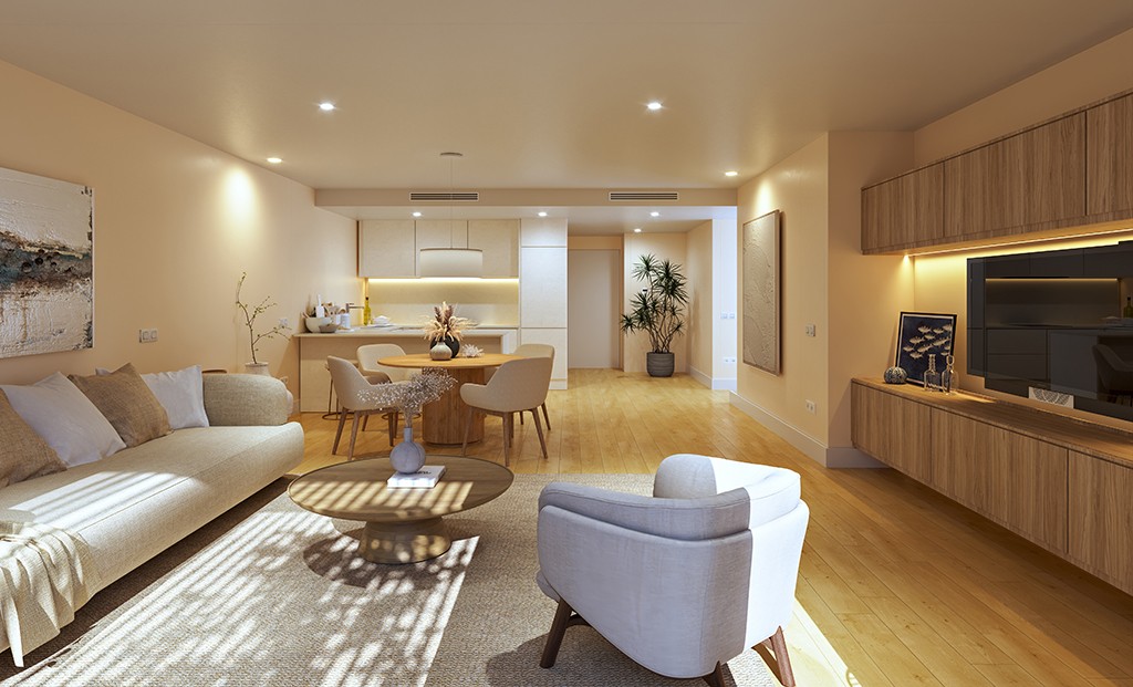 Apartment in Palma de Majorca, Mallorca, Spain 3 bedrooms, 107 sq.m. No. 192402