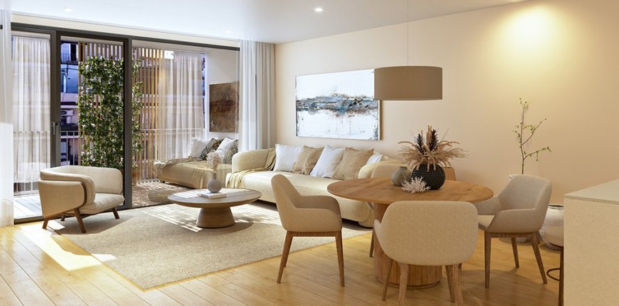 Apartamento en Palma de Mallorca, Mallorca, España 3 dormitorios, 105 m2 No. 192403