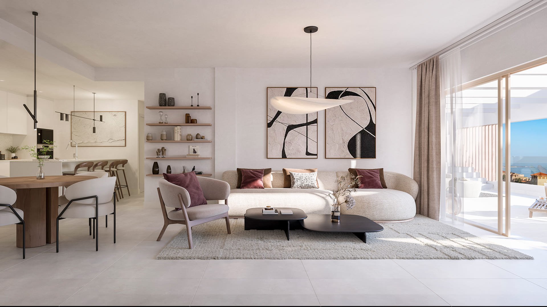 Lägenhet i Estepona, Malaga, Spanien 3 sovrum, 136 kvm. Nr. 149442