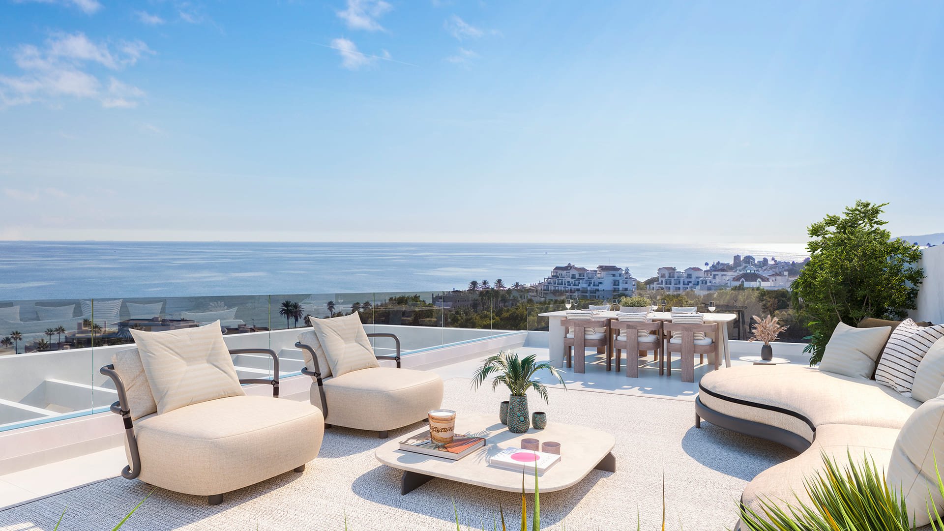 Lägenhet i Estepona, Malaga, Spanien 3 sovrum, 136 kvm. Nr. 149442