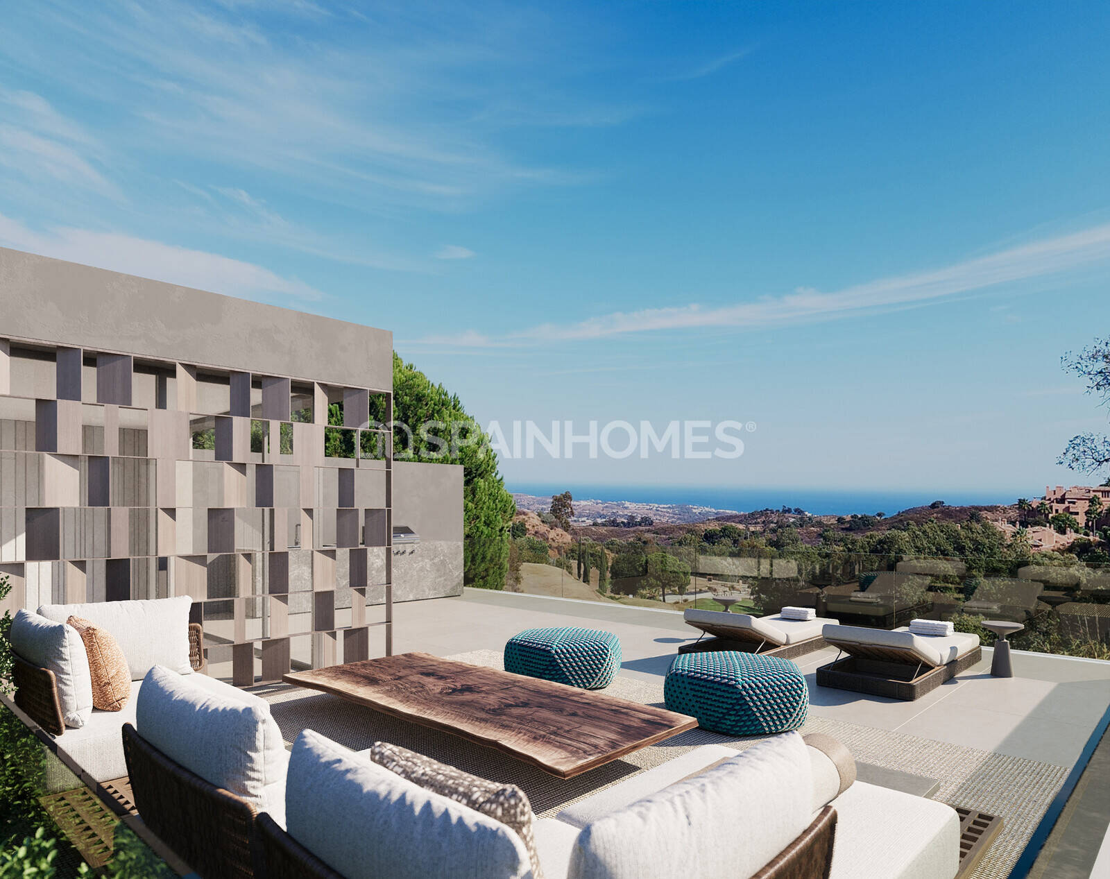 Villa in Ojen, Malaga, Spanien 3 Schlafzimmer, 185 m2 Nr. 151497