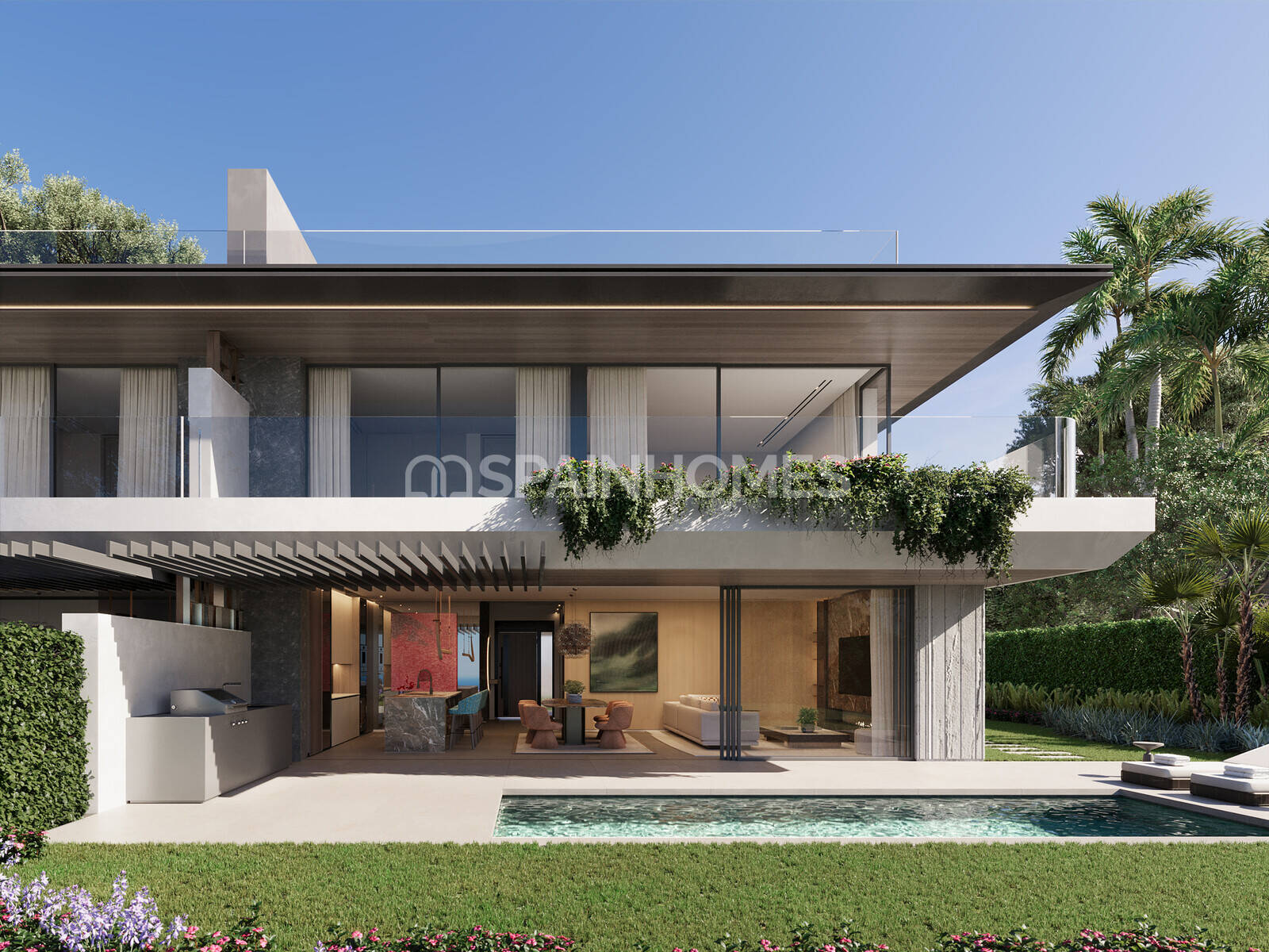 Villa in Ojen, Malaga, Spanien 3 Schlafzimmer, 185 m2 Nr. 151497
