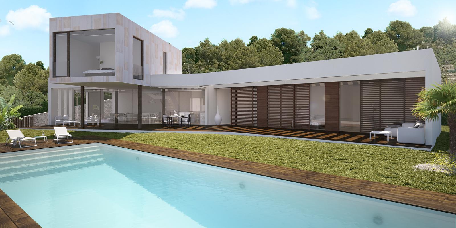 Villa en Jávea, Alicante, España 4 dormitorios, 372 m2 No. 80389