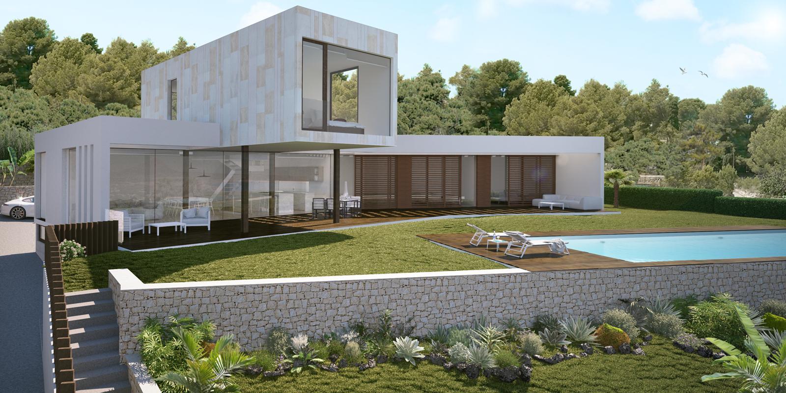 Villa en Jávea, Alicante, España 4 dormitorios, 372 m2 No. 80389