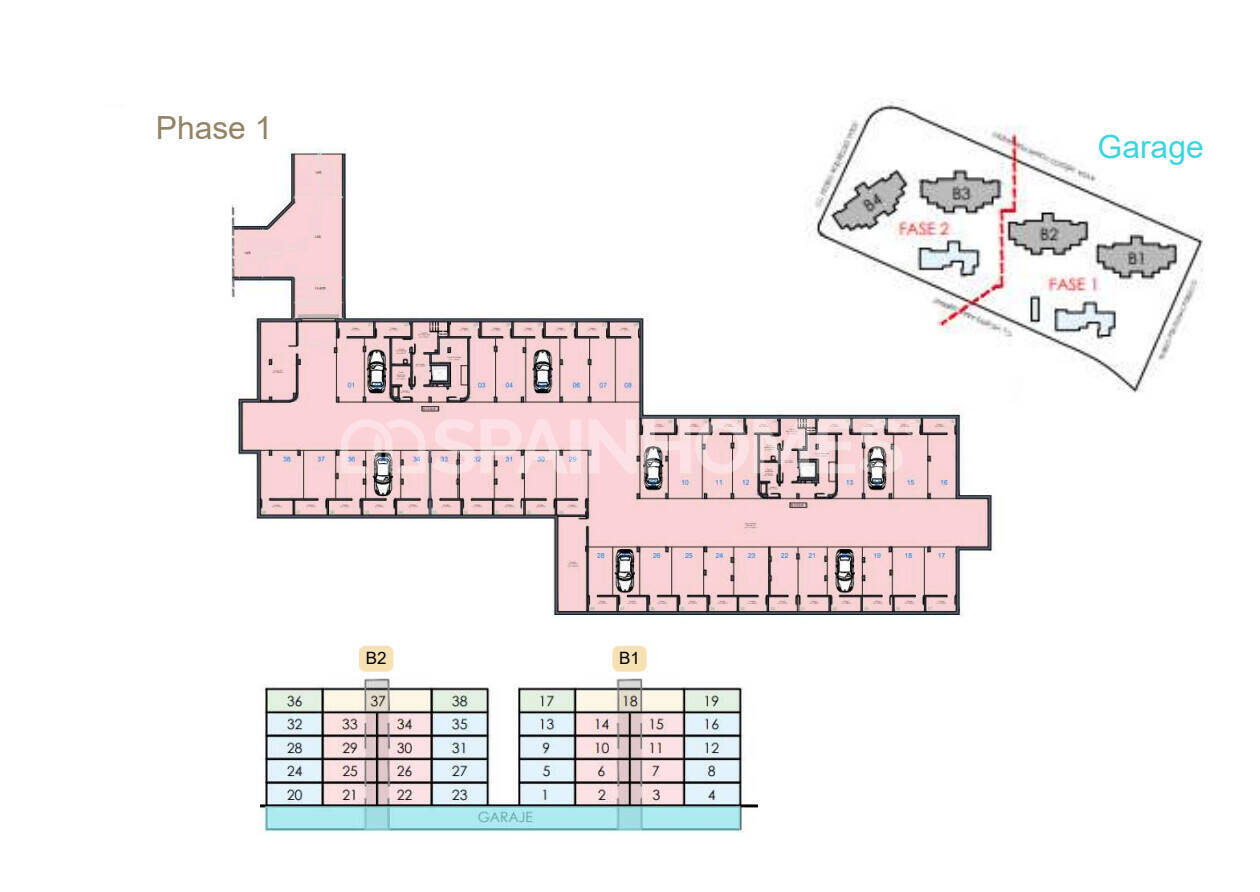 Appartamento a Torre-Pacheco, Murcia, Spagna 2 camere da letto, 66 mq. N° 147230