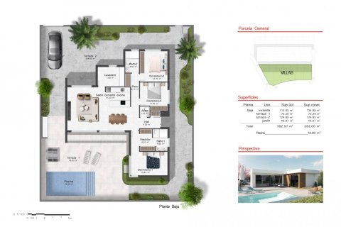 Villa for sale Banos Y Mendigo, Murcia, Spain 3 bedrooms, 134 sq.m. No. 116656 - photo 6