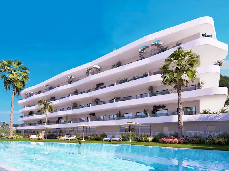 Lägenhet i La Nucia, Alicante, Spanien 2 sovrum, 71 kvm. Nr. 151293