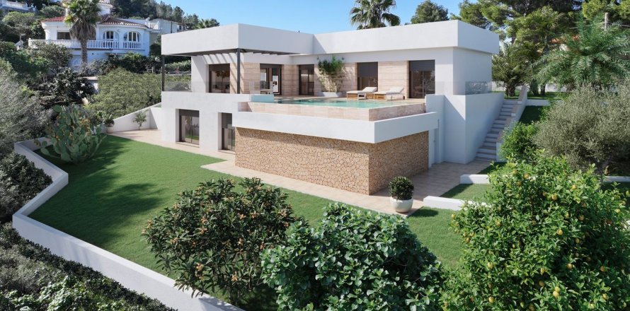 Villa a Denia, Alicante, Spagna 3 camere da letto, 210 mq. N° 195666