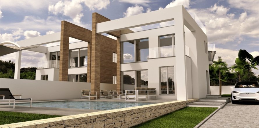 Villa en Torrevieja, Alicante, España 4 dormitorios, 238 m2 No. 170913
