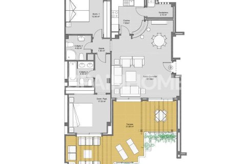 Apartament w Orihuela, Alicante, Hiszpania 2 sypialnie, 110 mkw. nr 191663 – zdjęcie 16