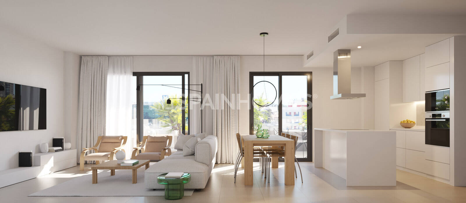 Apartment in Mijas, Malaga, Spain 2 bedrooms, 63 sq.m. No. 192421