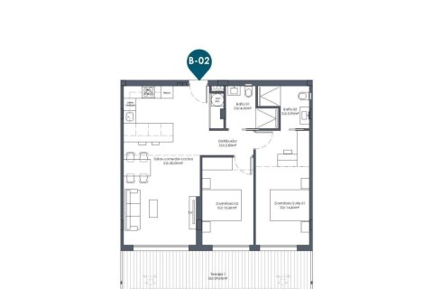 Appartamento in vendita a Los Alcazares, Murcia, Spagna 2 camere da letto, 84 mq. N° 187414 - foto 13
