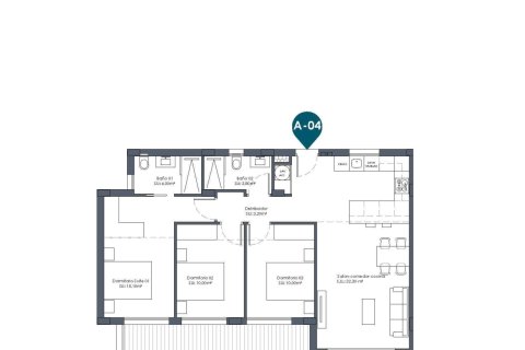 Appartamento in vendita a Los Alcazares, Murcia, Spagna 3 camere da letto, 99 mq. N° 187417 - foto 11