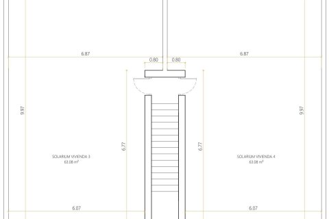 Bungalow till salu i Nueva Torrevieja, Alicante, Spanien 3 sovrum, 71 kvm. Nr. 165661 - foto 21