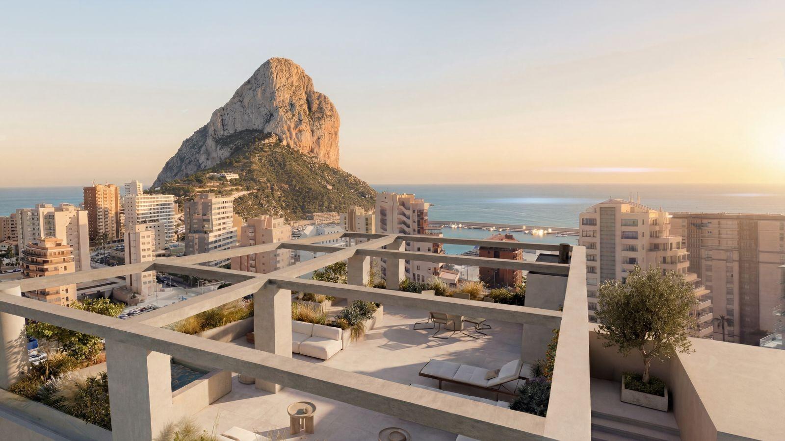Lägenhet i Calpe, Alicante, Spanien 2 sovrum, 119 kvm. Nr. 186827