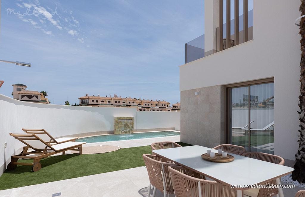 Villa à Los Alcazares, Murcia, Espagne 3 chambres, 110 m2 No. 161124
