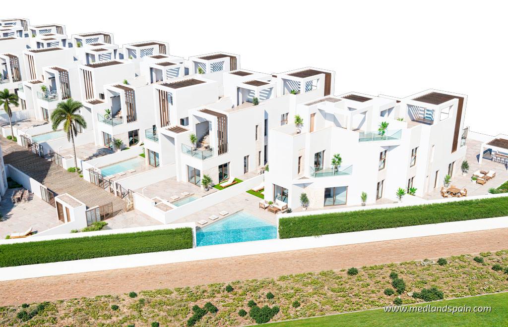 Villa à Los Alcazares, Murcia, Espagne 3 chambres, 110 m2 No. 161124