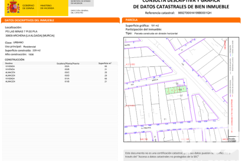 House for sale in Archena, Murcia, Spain 5 bedrooms, 229 sq.m. No. 184887 - photo 16