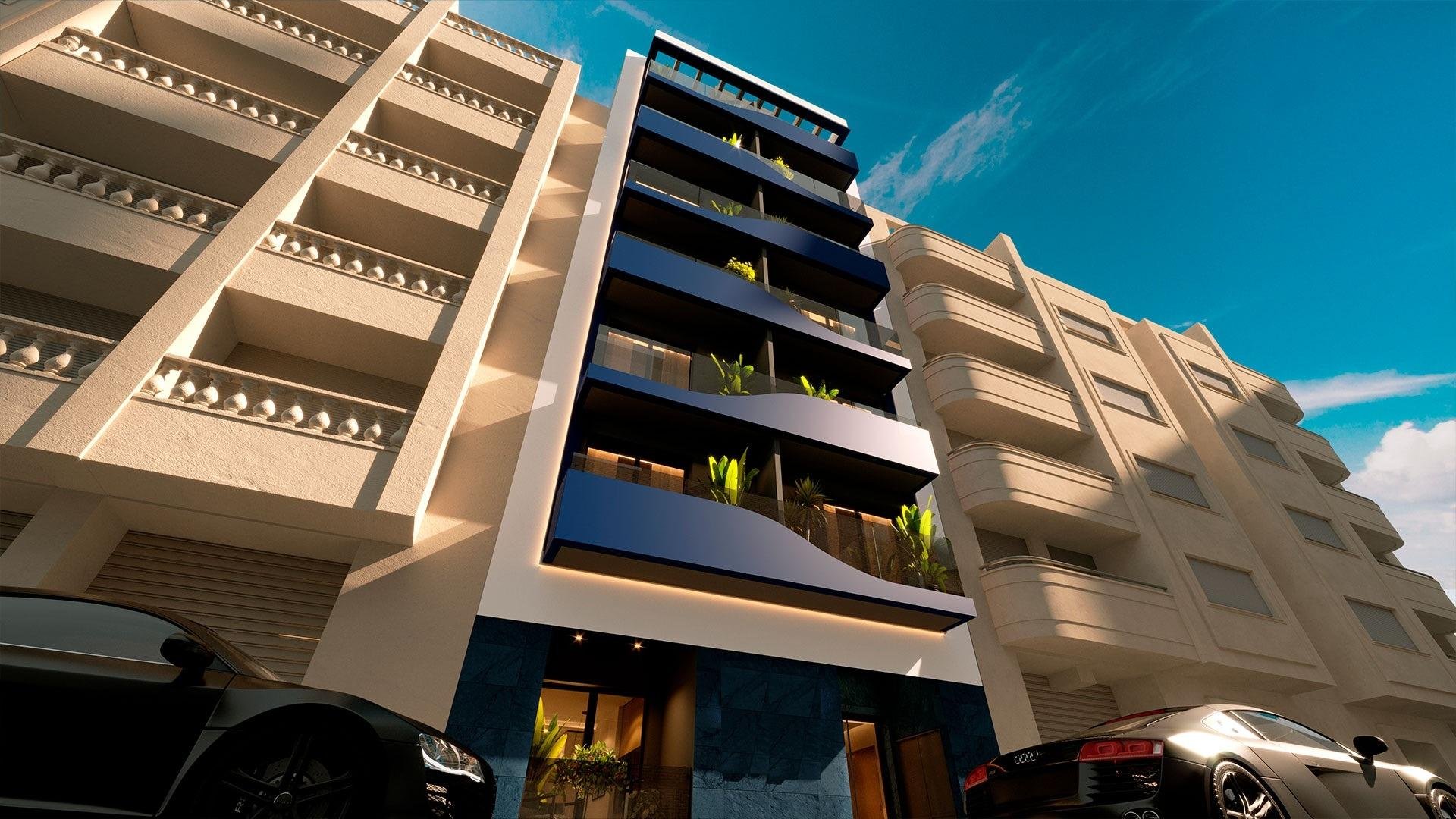 Apartment à Torrevieja, Alicante, Espagne 1 chambre, 62 m2 No. 135125