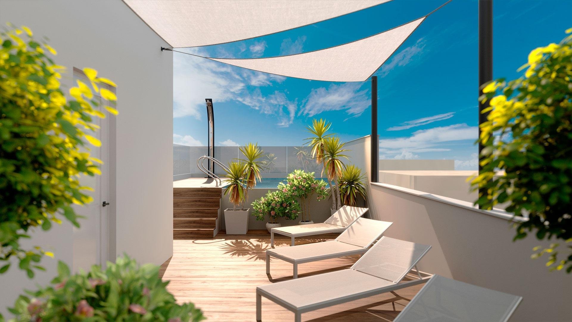 Apartment à Torrevieja, Alicante, Espagne 1 chambre, 62 m2 No. 135125