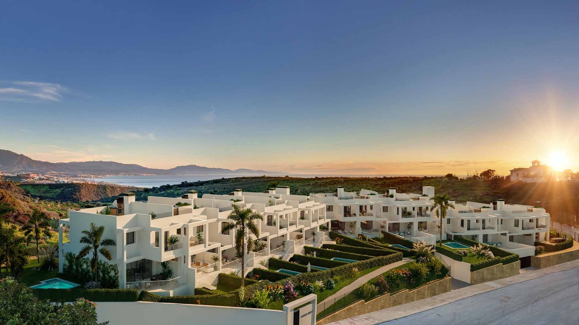 Townhouse in Golden View II, Manilva, Malaga, Spain 3 bedrooms, 127.24 sq.m. No. 73815