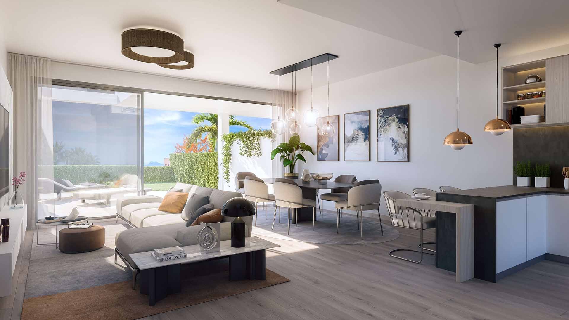 Townhouse in Golden View II, Manilva, Malaga, Spain 3 bedrooms, 127.24 sq.m. No. 73815