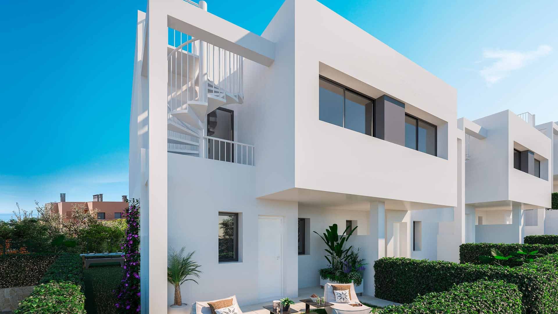 Townhouse in Golden View II, Manilva, Malaga, Spain 3 bedrooms, 127.24 sq.m. No. 73813