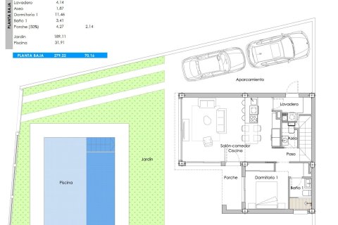 Villa à vendre à San Pedro del Pinatar, Murcia, Espagne, 3 chambres, 121 m2 No. 142095 - photo 9