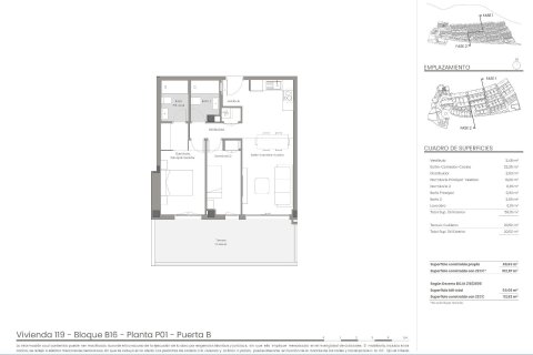 Lägenhet till salu i Mojacar, Almeria, Spanien 2 sovrum, 112 kvm. Nr. 142094 - foto 13