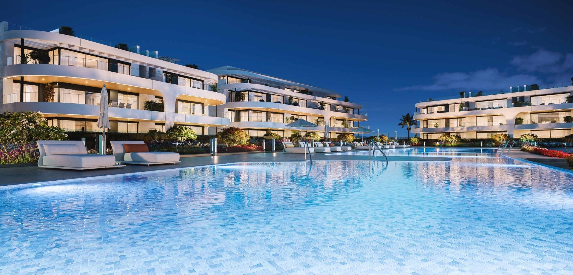 Huoneisto Estepona, Malaga, Espanja 3 makuuhuonetta, 194 m2 No. 182768