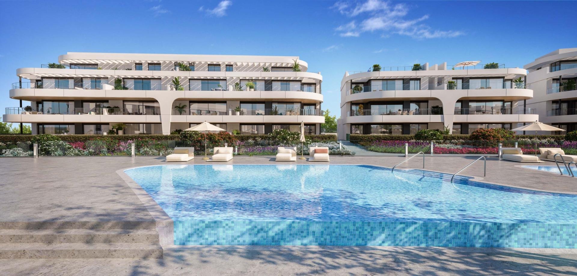 Apartment à Estepona, Malaga, Espagne 2 chambres, 114 m2 No. 182767