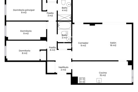 Dzīvoklis pārdošanā Sitges, Barcelona, Spānijā 3 istabas, 109 m2 Nr. 150701 - attēls 22