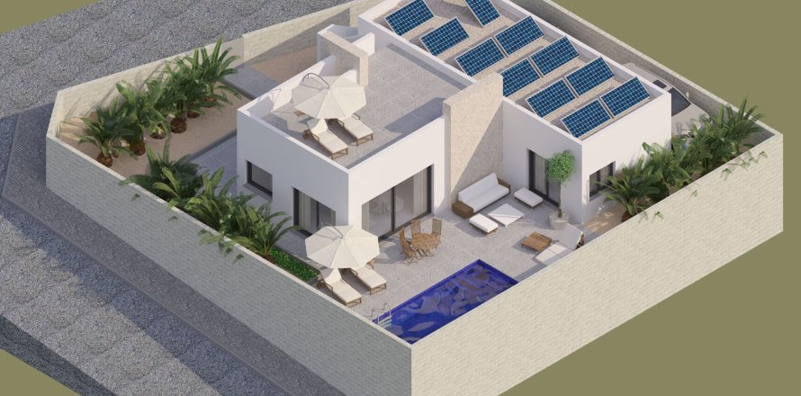 Huvila Ciudad Quesada, Alicante, Espanja 3 makuuhuonetta, 107 m2 No. 134139