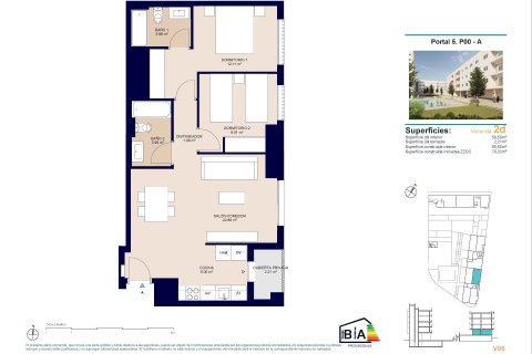 Wohnung zum Verkauf Alicante, Spanien 2 Schlafzimmer, 79 m2 Nr. 133677 - Foto 12