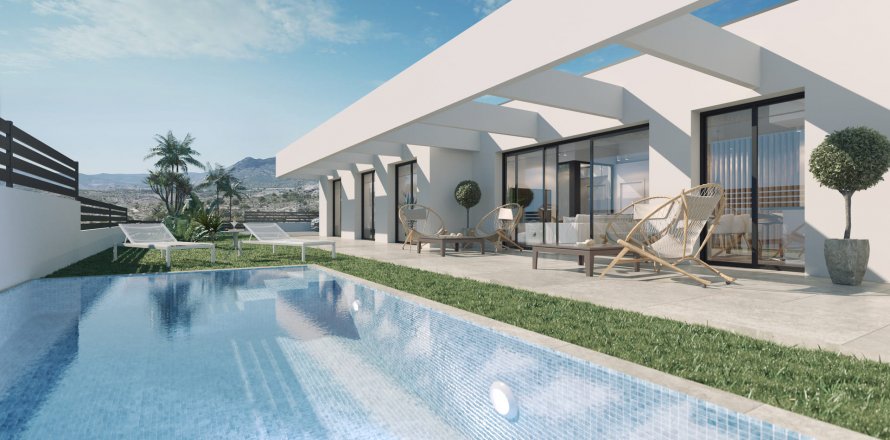 Huvila Finestrat, Alicante, Espanja 3 makuuhuonetta, 287 m2 No. 110679