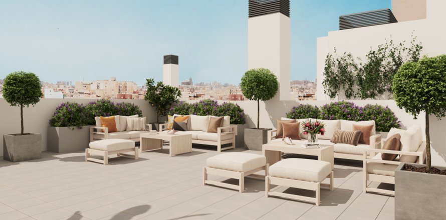 Apartment in Malaga, Spain 2 bedrooms, 105 sq.m. No. 135985