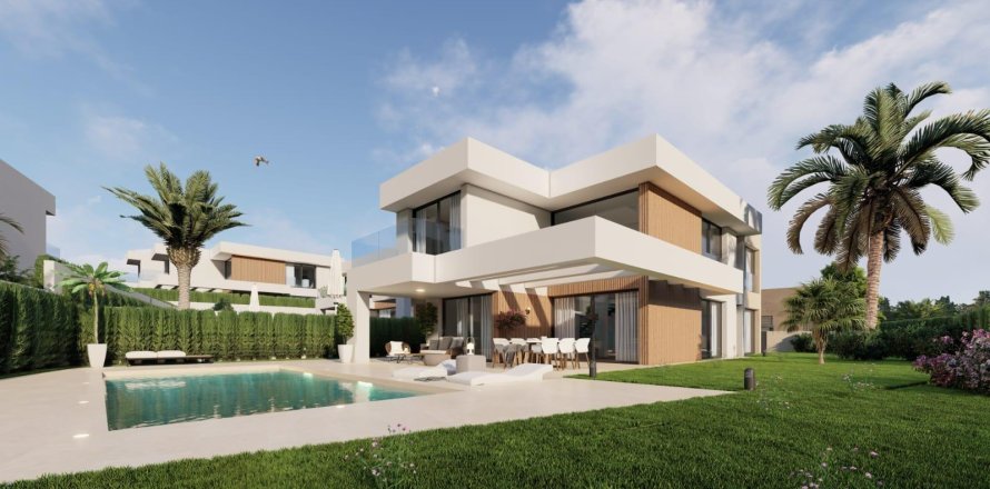 Villa en Manilva, Málaga, España 4 dormitorios, 265 m2 No. 169267