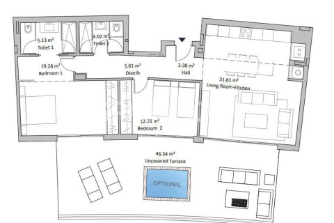 Wohnung zum Verkauf in Fuengirola, Malaga, Spanien 2 Schlafzimmer, 82 m2 Nr. 138987 - Foto 17