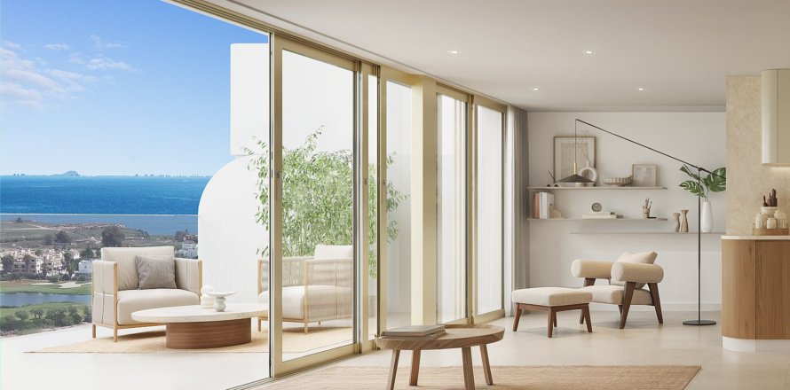 Huoneisto Golden Green Apartments, Los Alcazares, Murcia, Espanja 2 makuuhuonetta, 86.5 m2 No. 156655