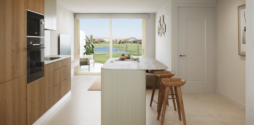 Huoneisto Golden Green Apartments, Los Alcazares, Murcia, Espanja 2 makuuhuonetta, 85.1 m2 No. 156654