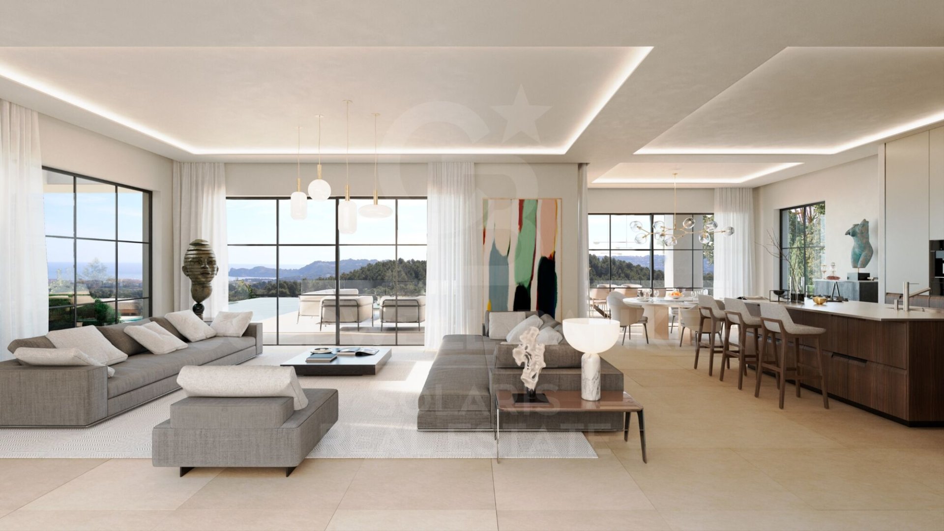 Villa i Javea, Alicante, Spanien 4 sovrum, 465 kvm. Nr. 160237