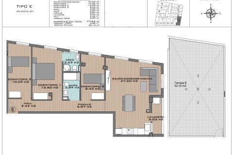Lägenhet till salu Algorfa, Alicante, Spanien 3 sovrum, 84 kvm. Nr. 134302 - foto 12