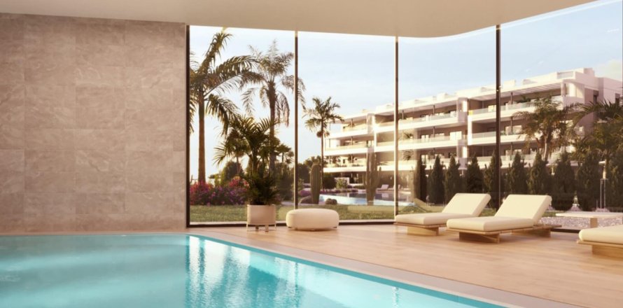 Apartamento en Sunset Village, Torrevieja, Alicante, España 3 dormitorios, 104 m2 No. 155227