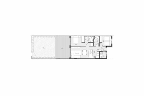 Layout 2 bedroom, 123,08 sq.m. in Sunset Village in La Hoya, Torrevieja, Spain №155225